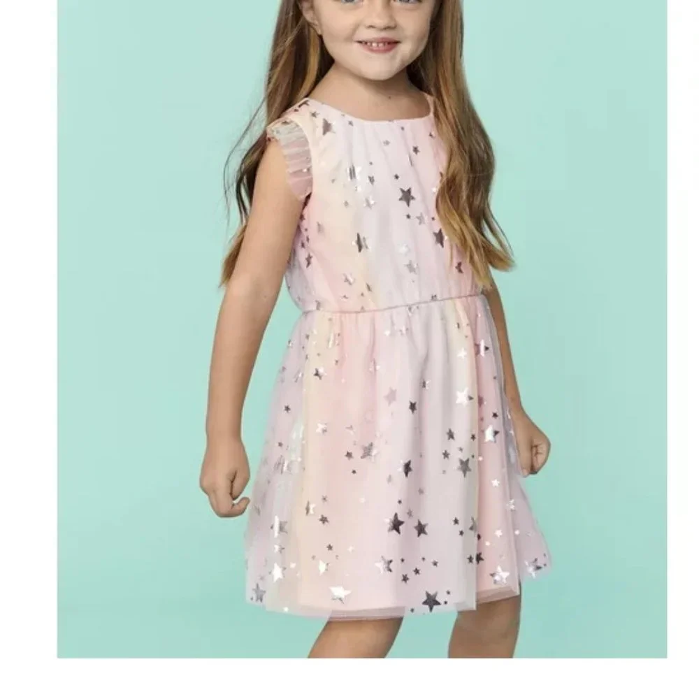 THE CHILDREN'S PLACE Star Tulle Party Toddler Girl Dress